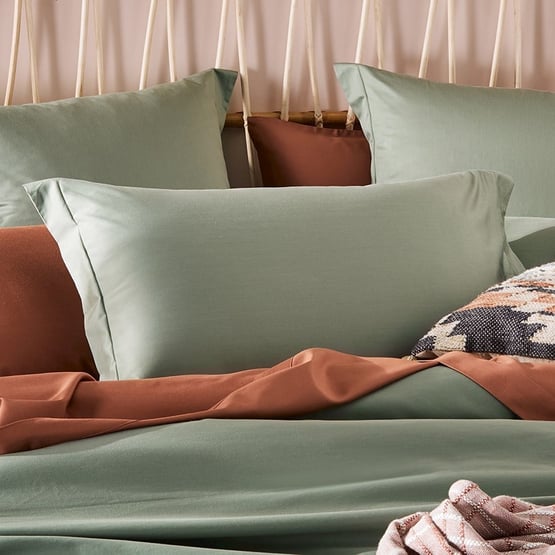 600TC Bamboo Cotton Eucalyptus Quilt Cover Separates