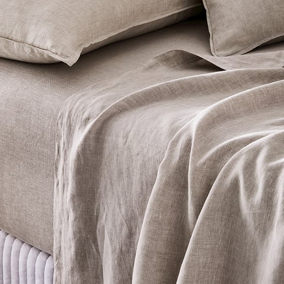 Vintage Washed Linen Linen Sheet Separates