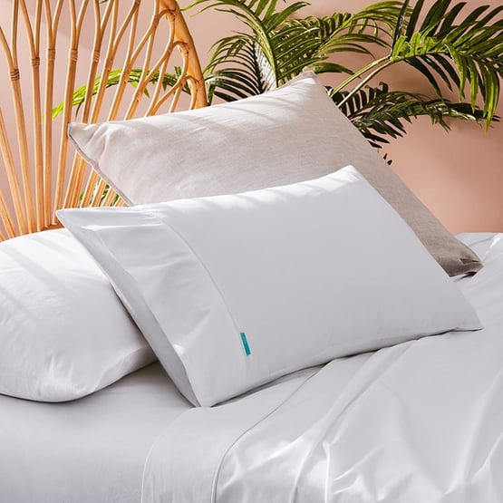 Fresh Cotton Percale White Sheet Separates