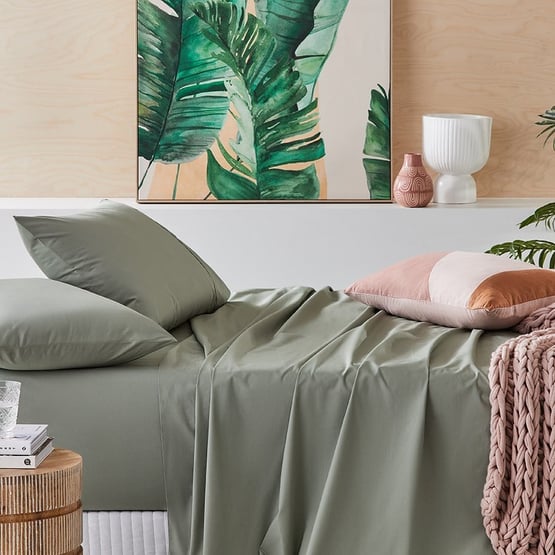 Fresh Cotton Percale Stem Sheet Separates