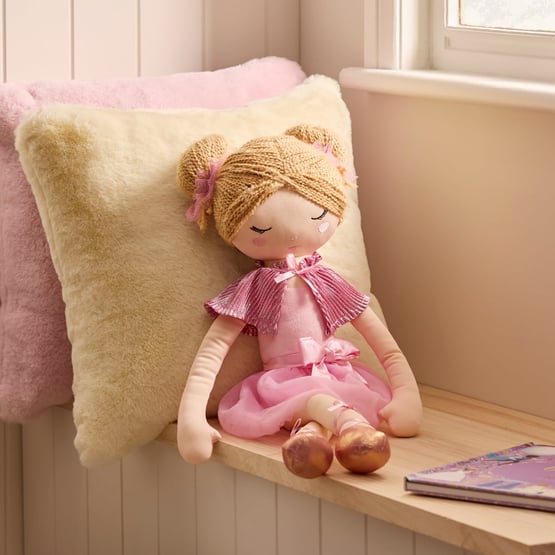 Brooke Ballerina Pink Snuggle Friend