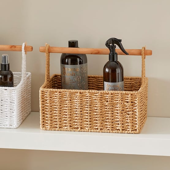 Kendrick Natural Shelf Storage Basket 