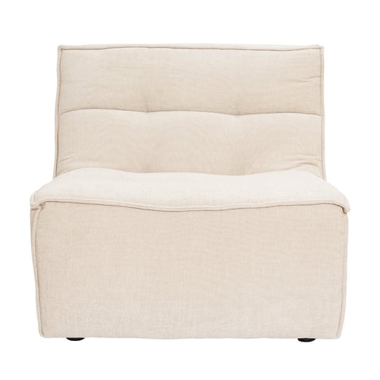Otis Natural Lounge Chair 1 Seater