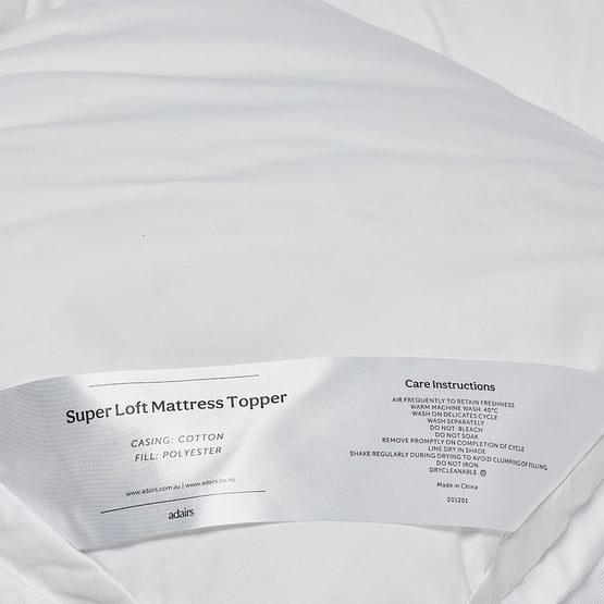 Super Loft Mattress Topper