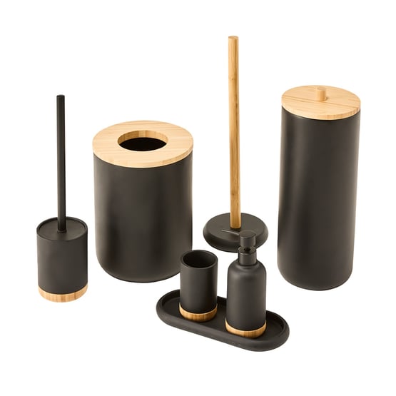 Clayton Black Bathroom Accessories