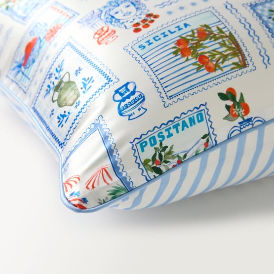 Pure Silk Amalfi Printed Pillowcase