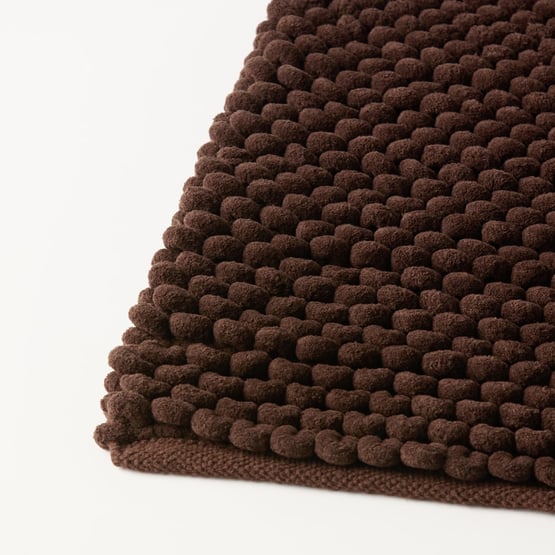 Chunky Bobble Chocolate Bath Mat
