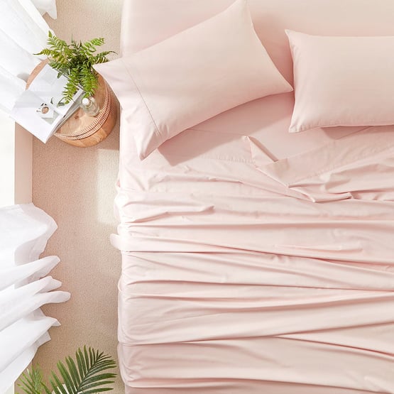 Worlds Softest Cotton Crystal Pink Sheet Set