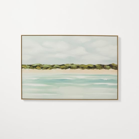 Ocean Seashore Landscape Canvas