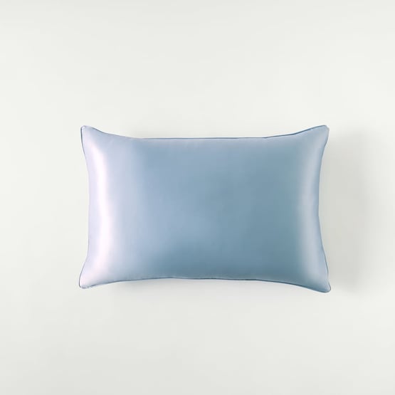 Pure Silk Capri Blue Pillowcase