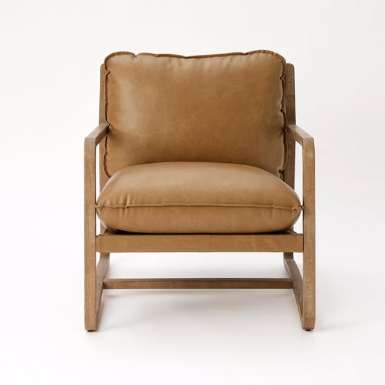 Fresno Tan Sling Chair