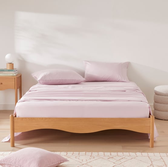 Worlds Softest Cotton Orchid Fitted Sheet Separates