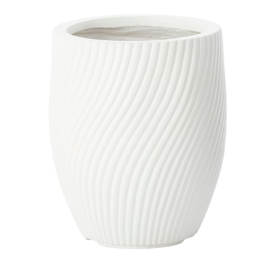 Burleigh White Twist Pot