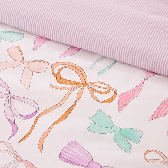 Pretty Bows Multi Quilt Cover Set