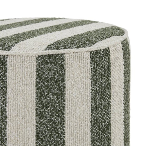 Soli Forest Stripe Ottoman