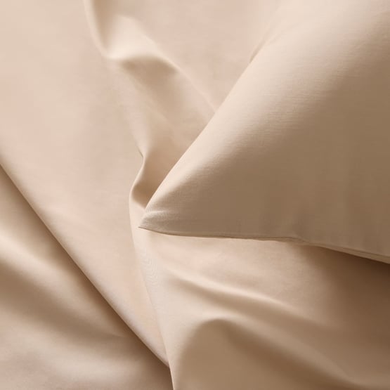 Cotton Sateen Natural Sheet Separates