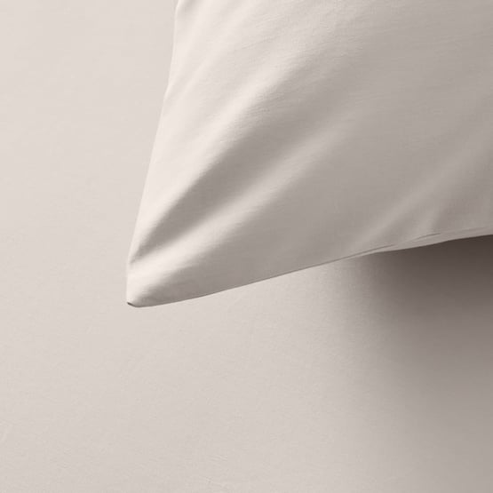 Cotton Sateen Silver Sheet Set