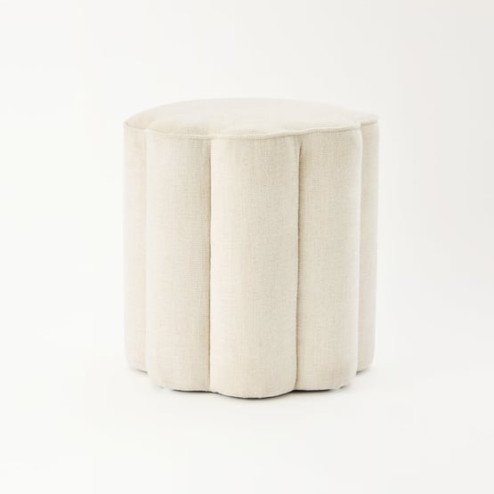 Della Vanilla Ottoman