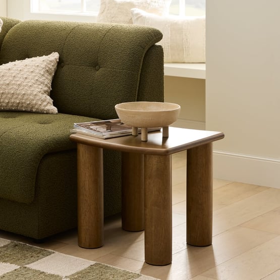 Moses Walnut Side Table