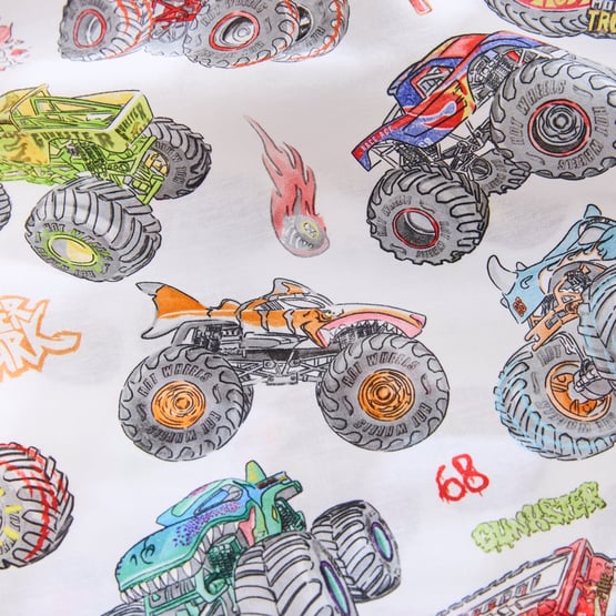 Mattel Hot Wheels Monster Trucks Sheet Set 