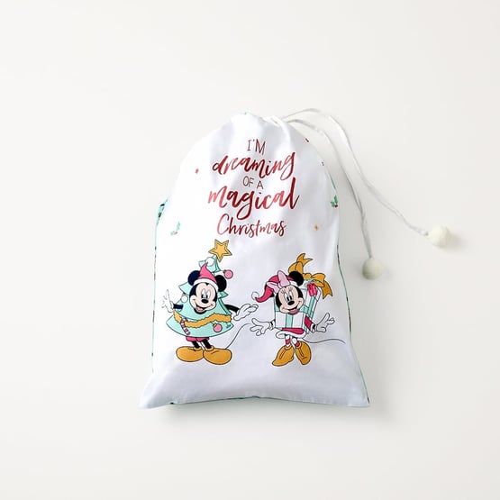 Disney Mickey & Minnie Magical Christmas Santa Sack