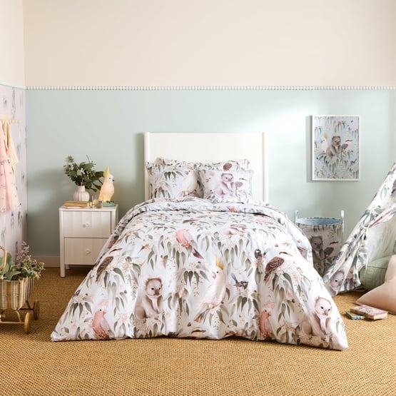 Fleur Harris Australian Friends Quilt Cover Set