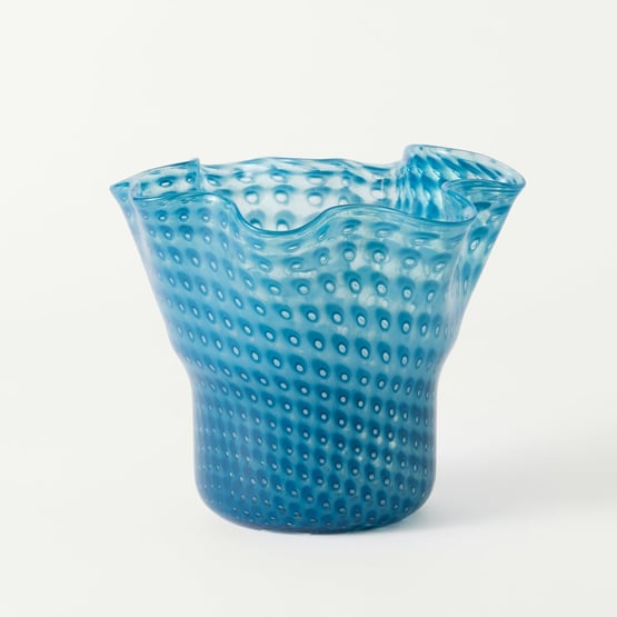 Pacific Dark Blue Short Vase