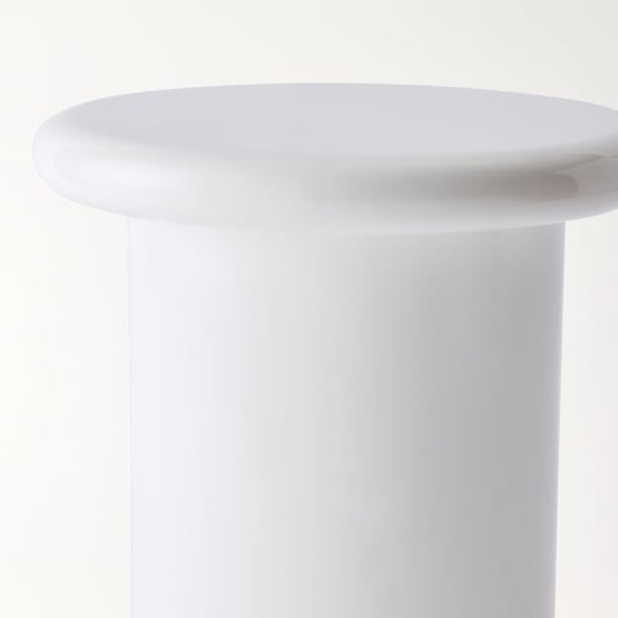 Reno White Side Table