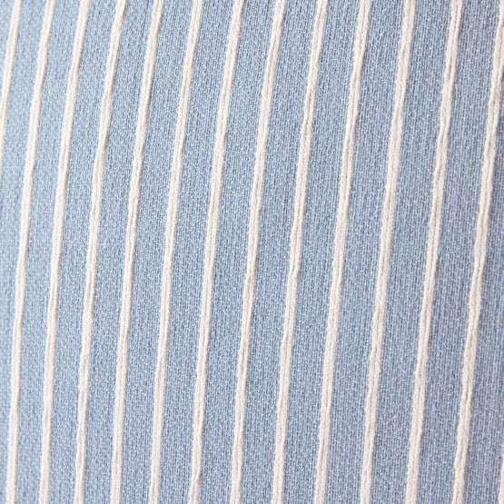 Raven Sky Blue Stripe Cushion