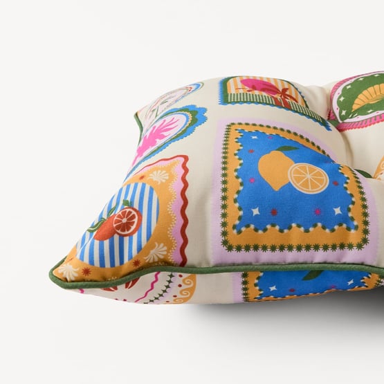 Byron Postcard Outdoor Bench Seat Cushion