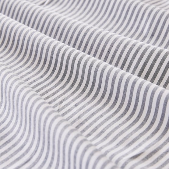 Fresh Navy Stripe Sheet Set