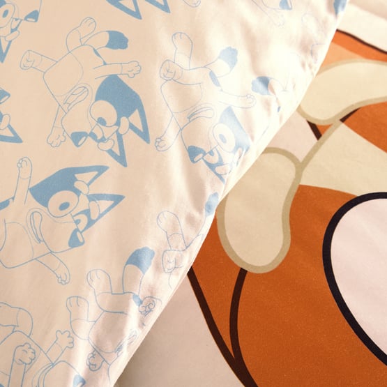 Bluey Fruity Fun Quilted Quilt Cover Set