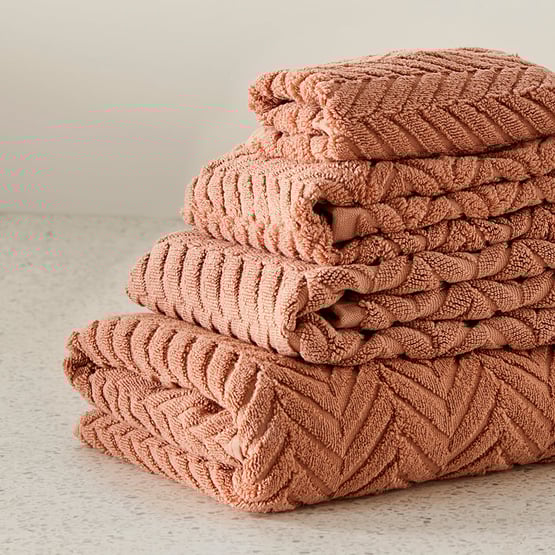 Mimosa Earth Textured Towel Range